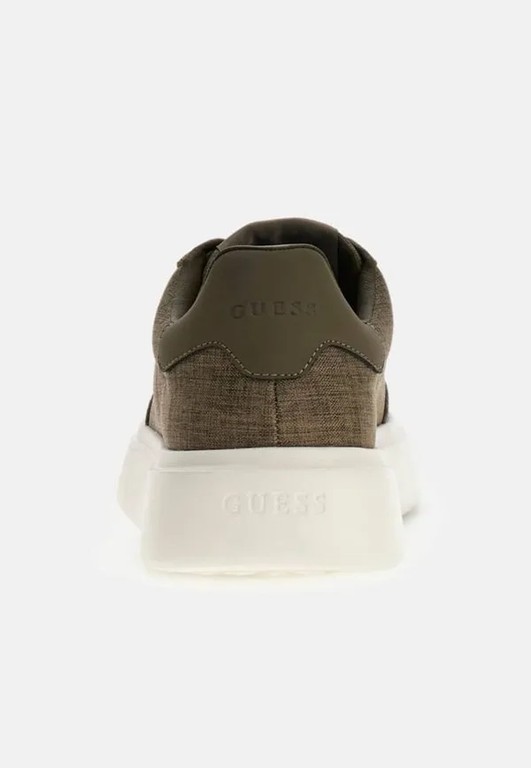 Кроссовки с логотипом plaza Guess, Braun — фото 4