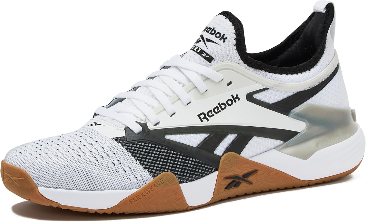 

Мужские спортивные кроссовки Reebok Nano Court для пикубола, белый/черный/серый