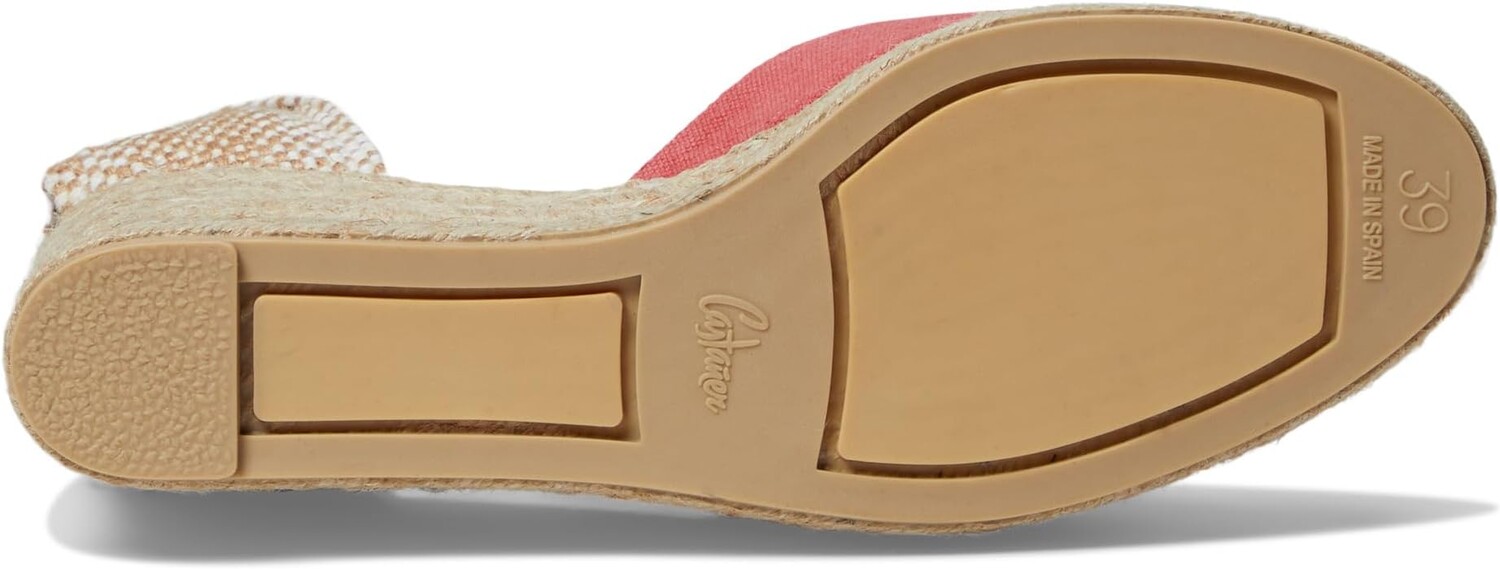 Туфли CASTANER Carina 60mm Wedge Espadrille, цвет Bright Pink — фото 3