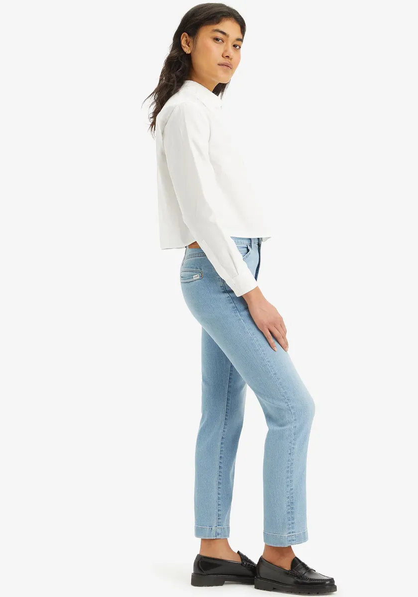 Прямые джинсы Levi's "TAILORED 724 STRAIGHT", цвет Tall Glass Of Water — фото 4