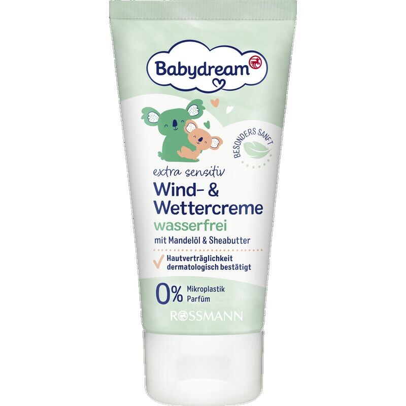 

Особо чувствительный крем от ветра и непогоды Babydream, 50 ml
