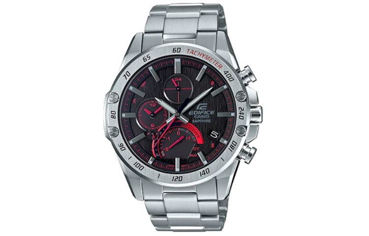 

CASIO Часы Men EDIFICE Black Watch EQB-1000XD-1A, Black Dial