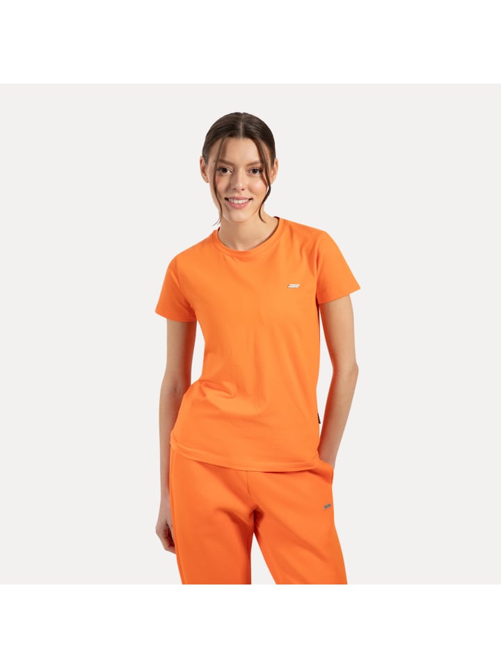 

Футболка Laurena оранжевого цвета SMILODOX, Оранжевый, Футболка Laurena оранжевого цвета SMILODOX