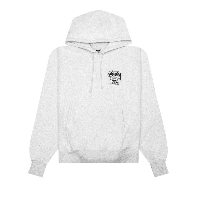 

Худи Stussy Classic Gear Hoodie, Ash Heather