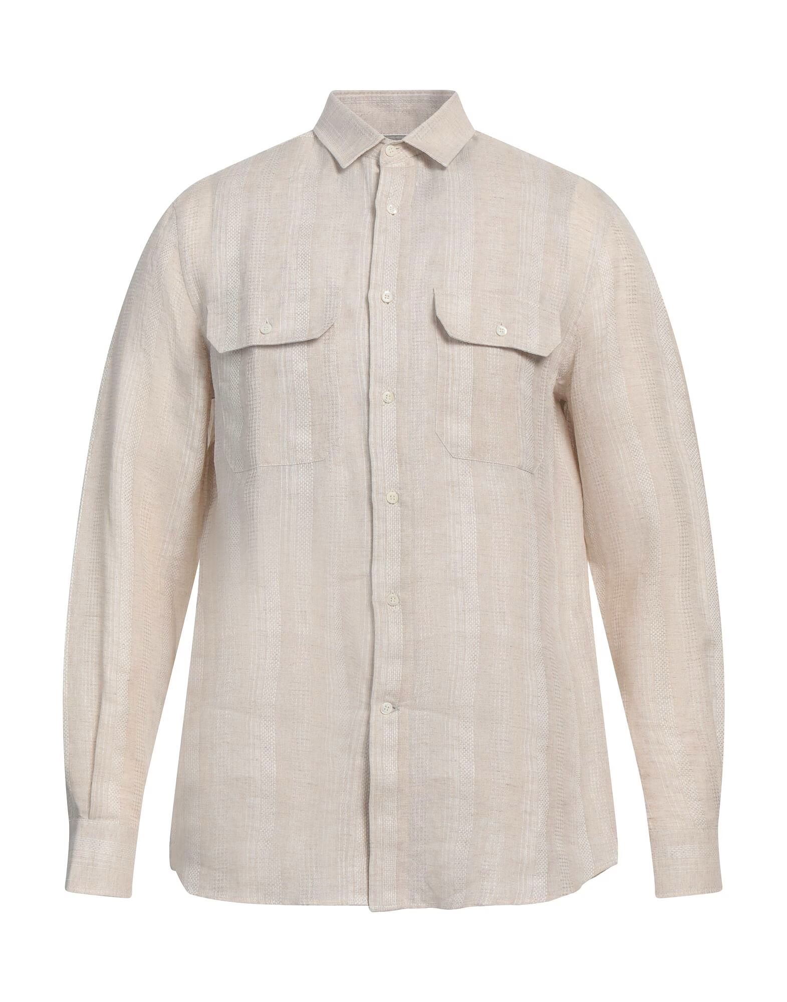

Рубашка Brunello Cucinelli, бежевый