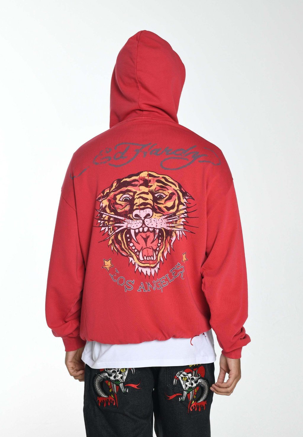 

Толстовка Melrose Tiger Ed Hardy, красный