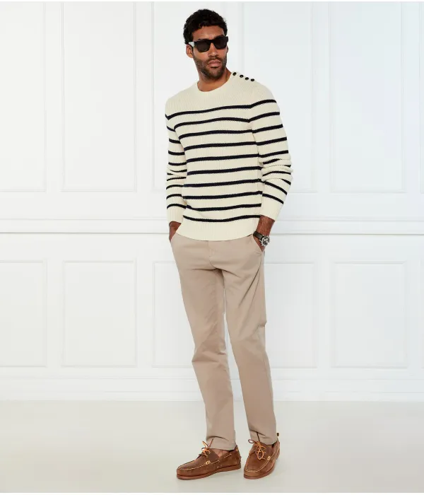 Мокасины Merton boat-boat из кожи Polo Ralph Lauren, коричневый — фото 2