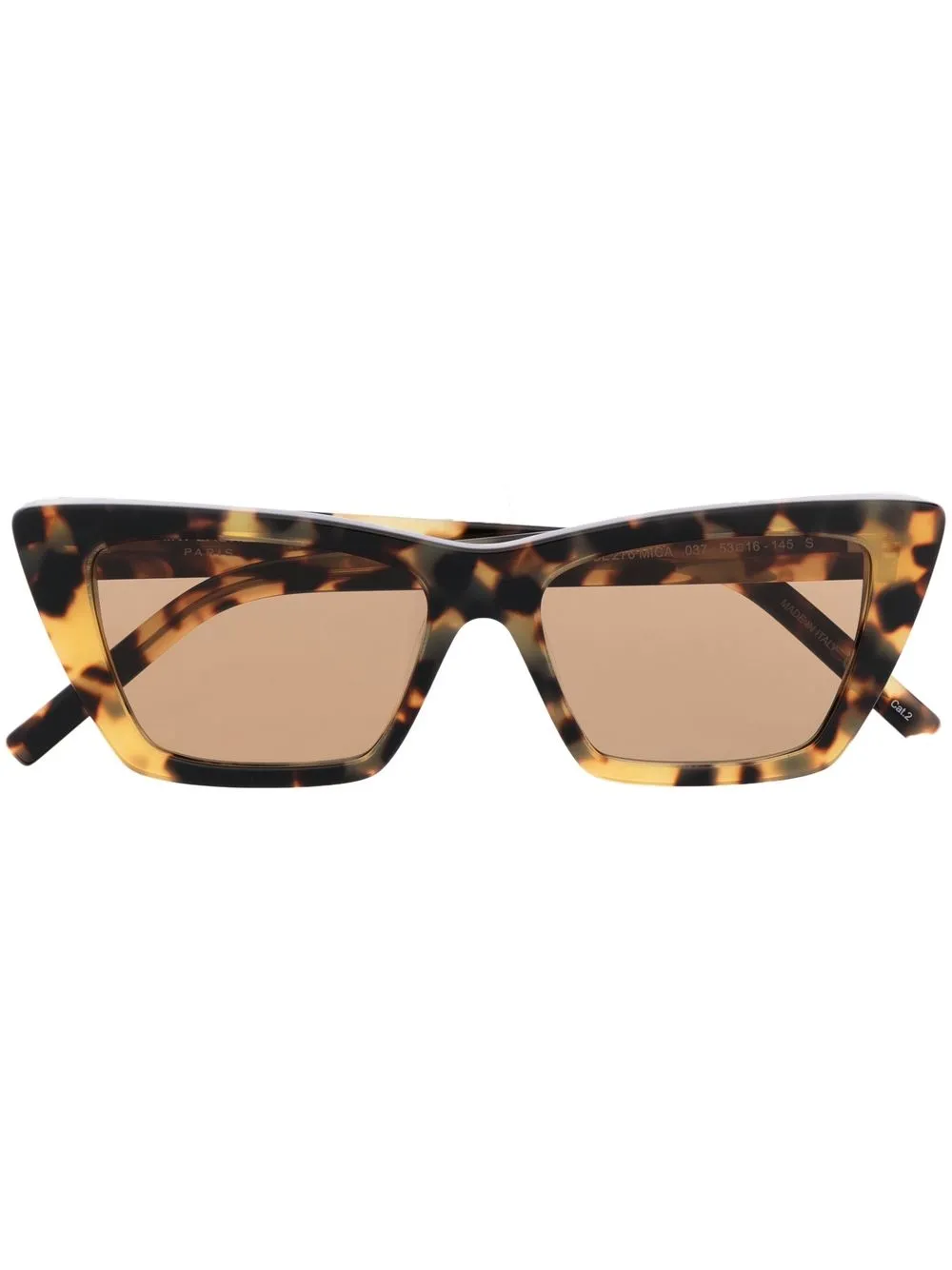 

Солнцезащитные очки Mica Saint Laurent Eyewear, коричневый