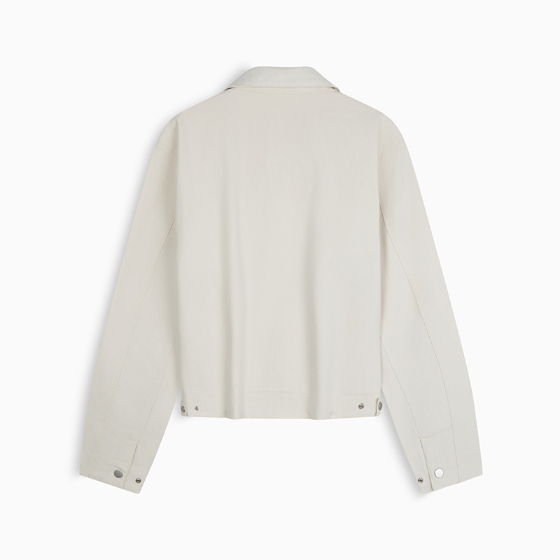 Calvin Klein Куртка Women's 67U Chalk White Lapel Moderate Others — фото 4
