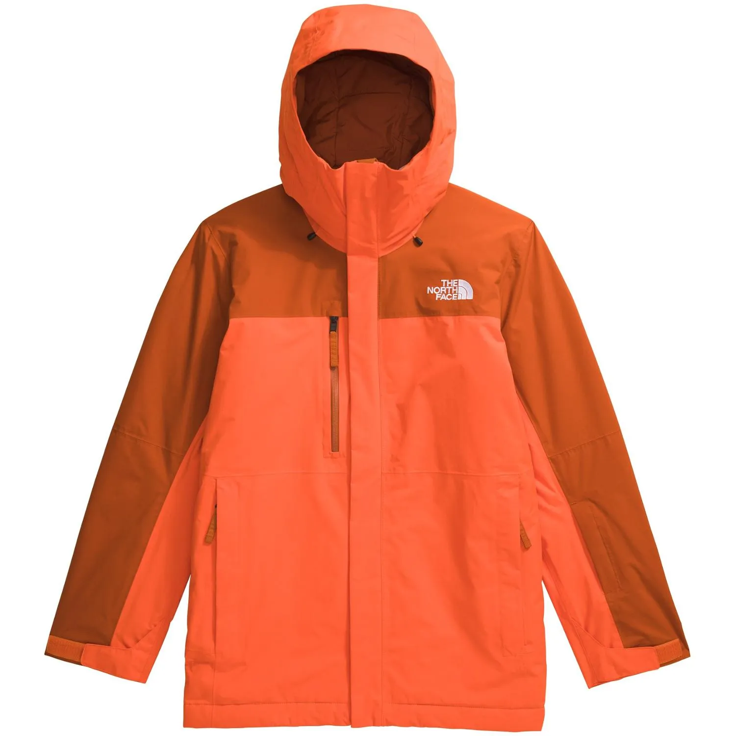 

Свободная утеплённая куртка мужская The North Face, Earthen Copper/Tnf Orange