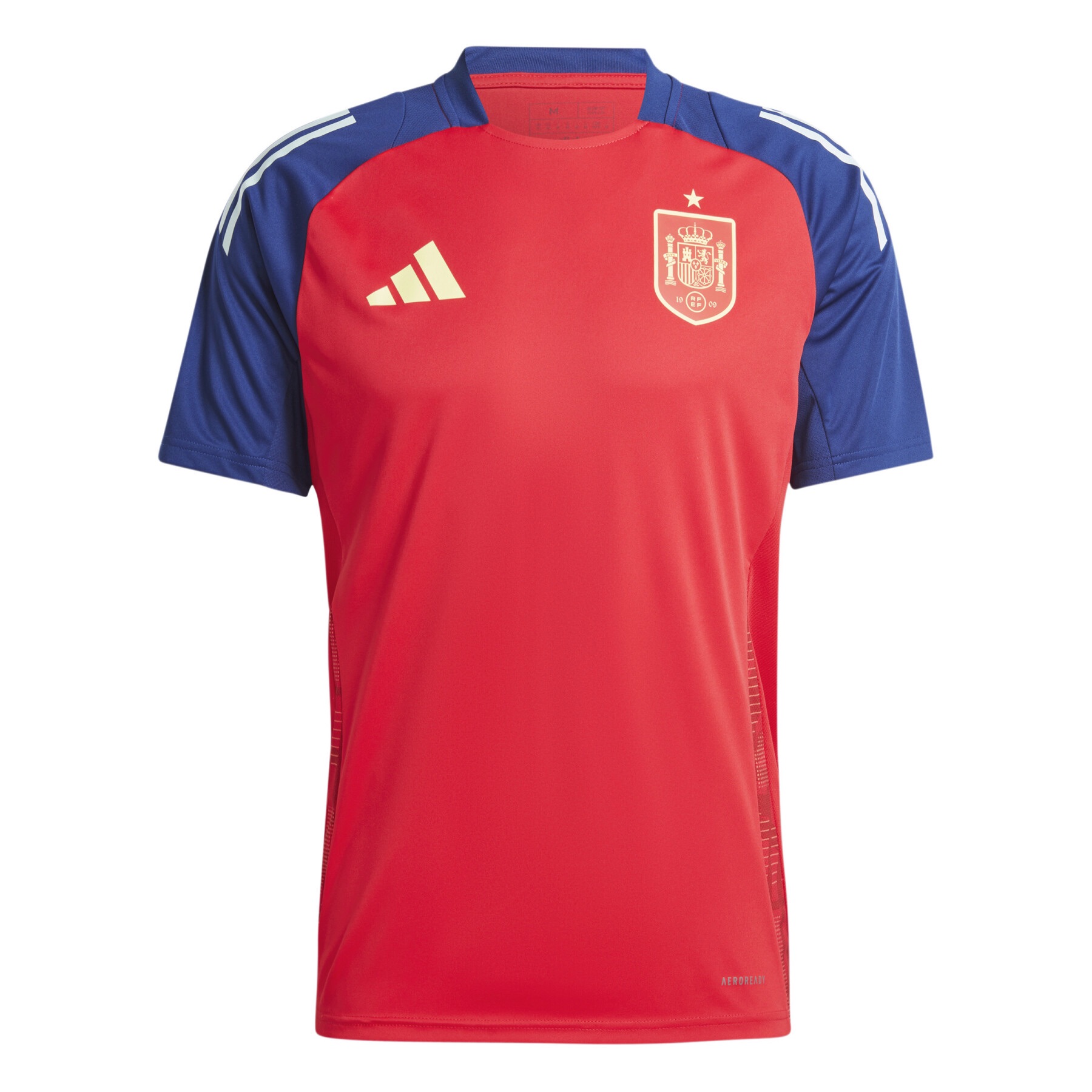 Футболка для футбола Unisex красная Adidas — фото 2