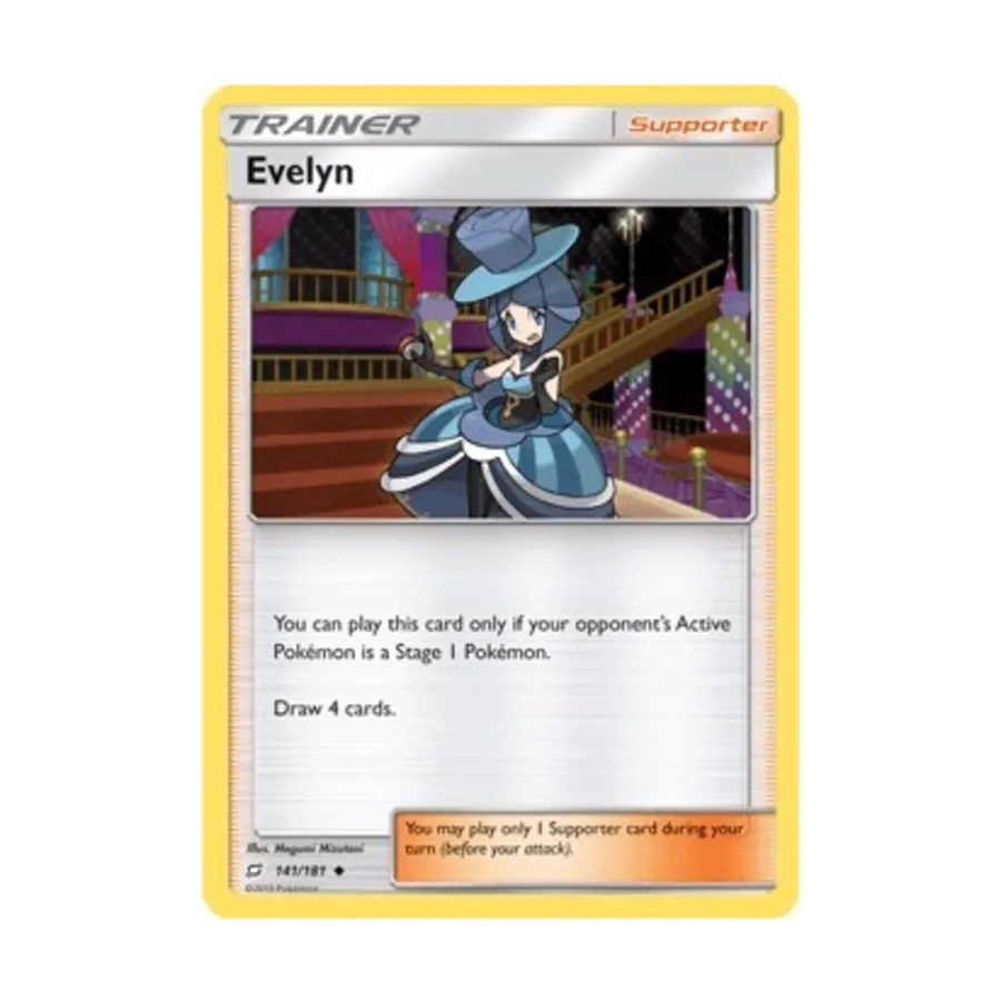 

CCG Эвелин (Ю) #141, Pokemon - SM - Team Up - Singles