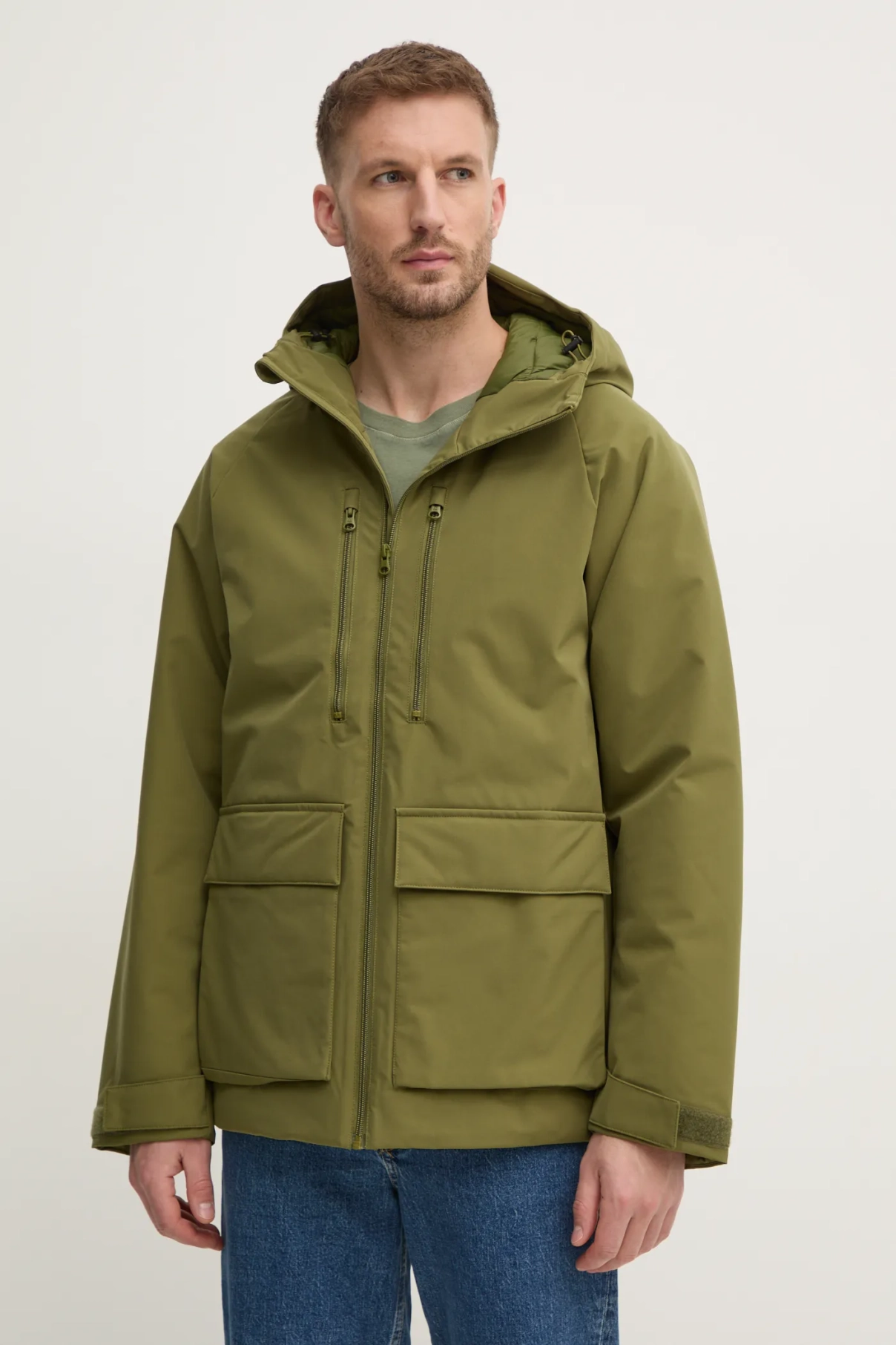 

Куртка United Colors of Benetton, зеленый