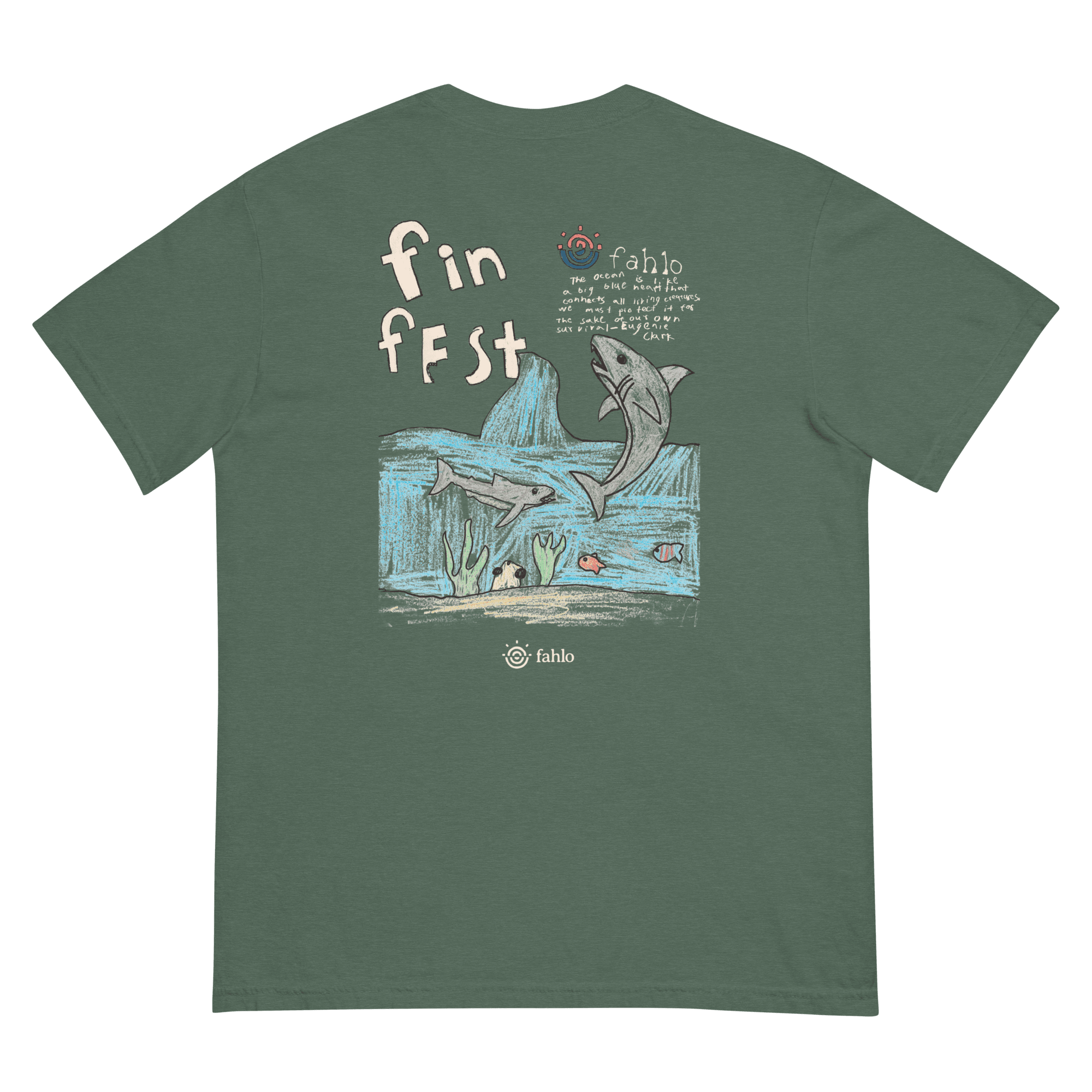 

Футболка Fin Fest 2024 - Логан Fahlo, цвет Blue Spruce
