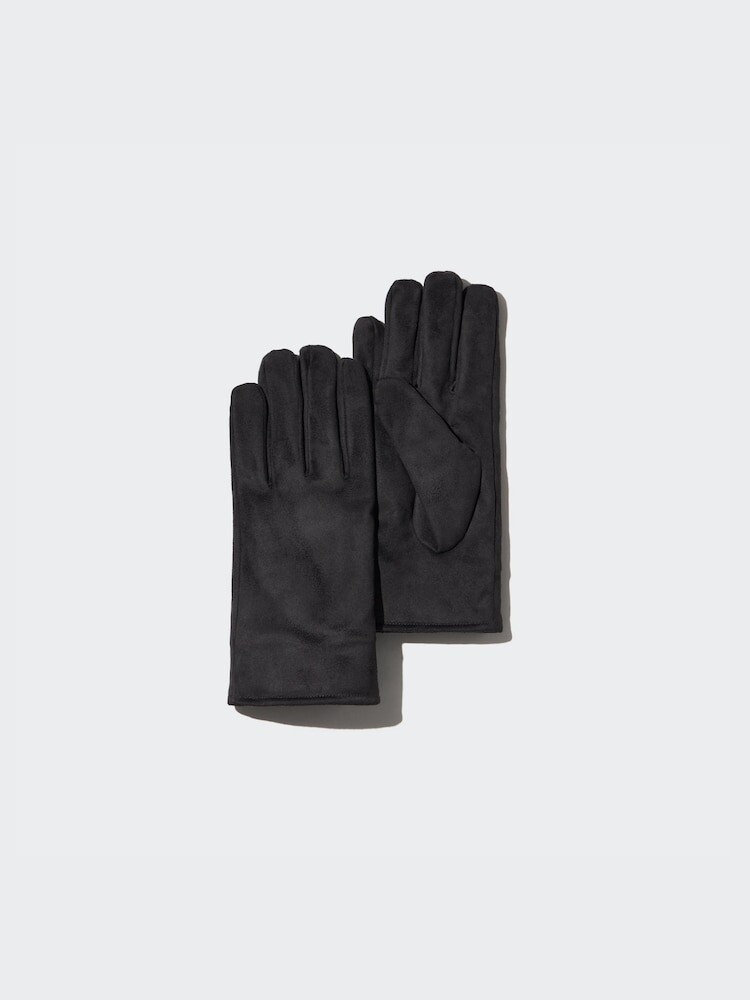

Перчатки с тепловой подкладкой Uniqlo, цвет 09 черный