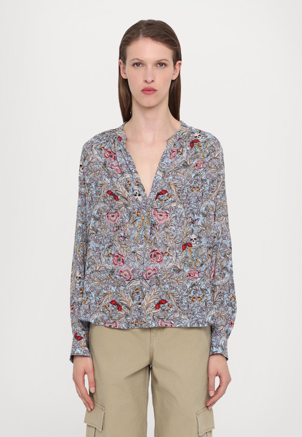 

Блуза TINK SOFT BRITISH FLOWERS Zadig & Voltaire, мультиколор