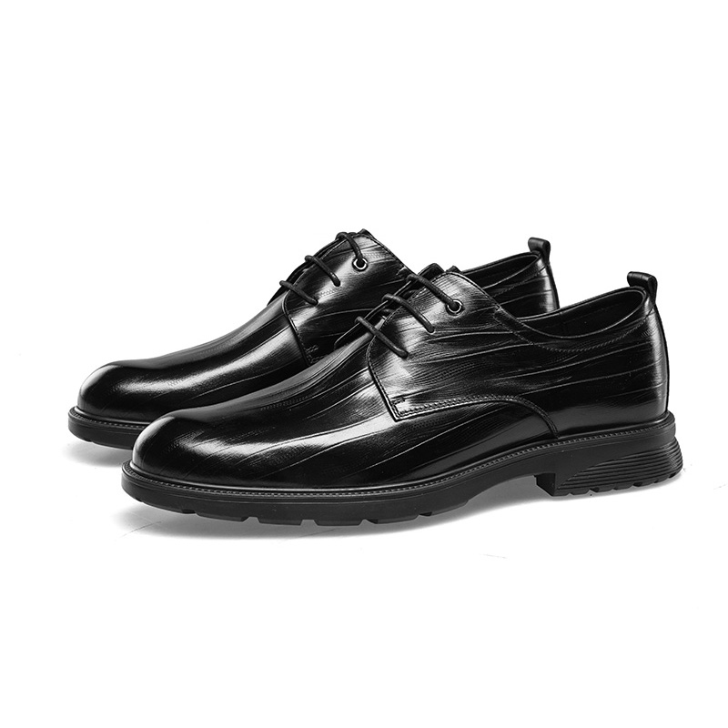 KANGNAI Мужские повседневные кроссовки Low Top черные, цвет Black — фото 3