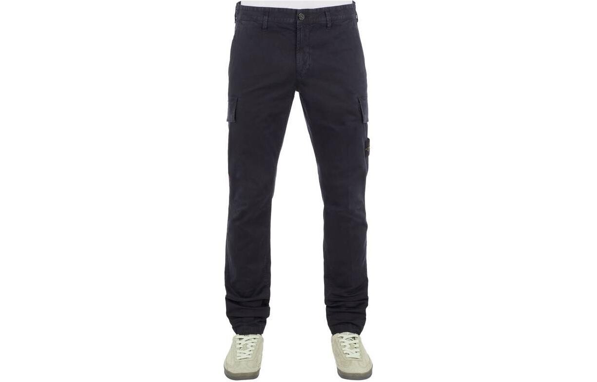 

Брюки-карго мужские черные Stone Island, черный