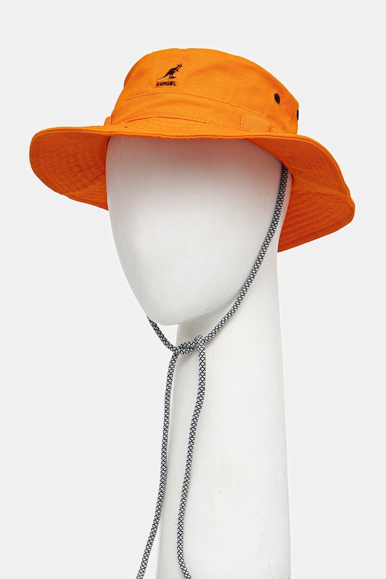 

Хлопковая шляпа Utility Cords Jungle Kangol, оранжевый