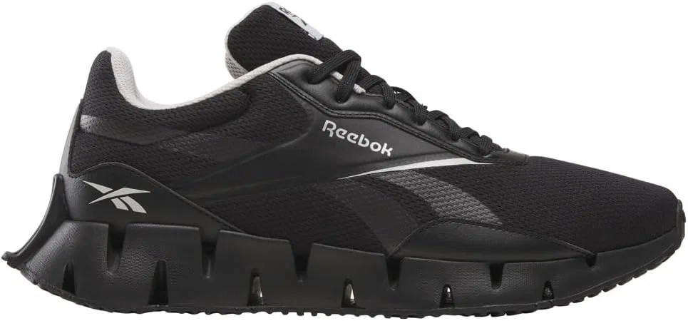 Кроссовки Reebok унисекс Zig Dynamica Str, 2-Black Washed Black Mist Grey