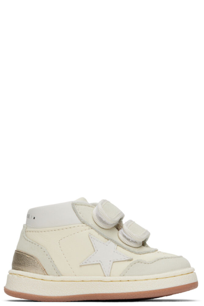 

Детские кроссовки Off-White & Gray June Basket Golden Goose