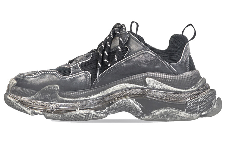 Кроссовки Balenciaga Triple S Faded Black Women's