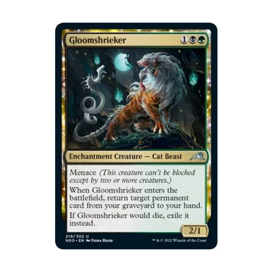 

CCG Мрачный визгёр (U), MTG - Kamigawa : Neon Dynasty