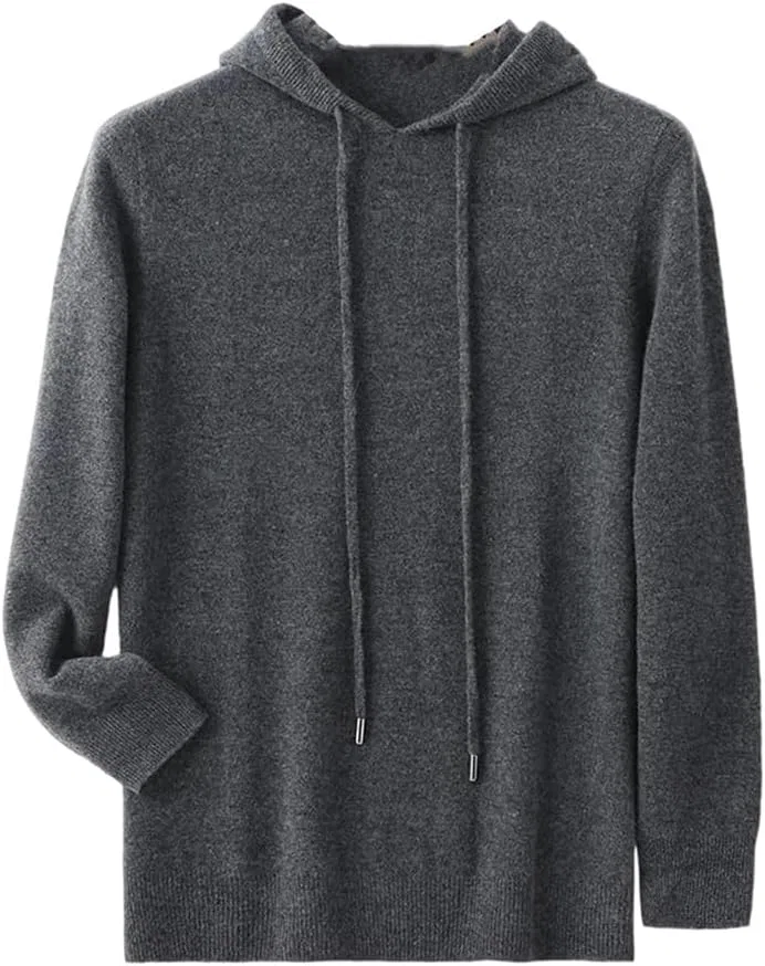 Мужской худи с капюшоном Casual, Cashmere, Dark Gray