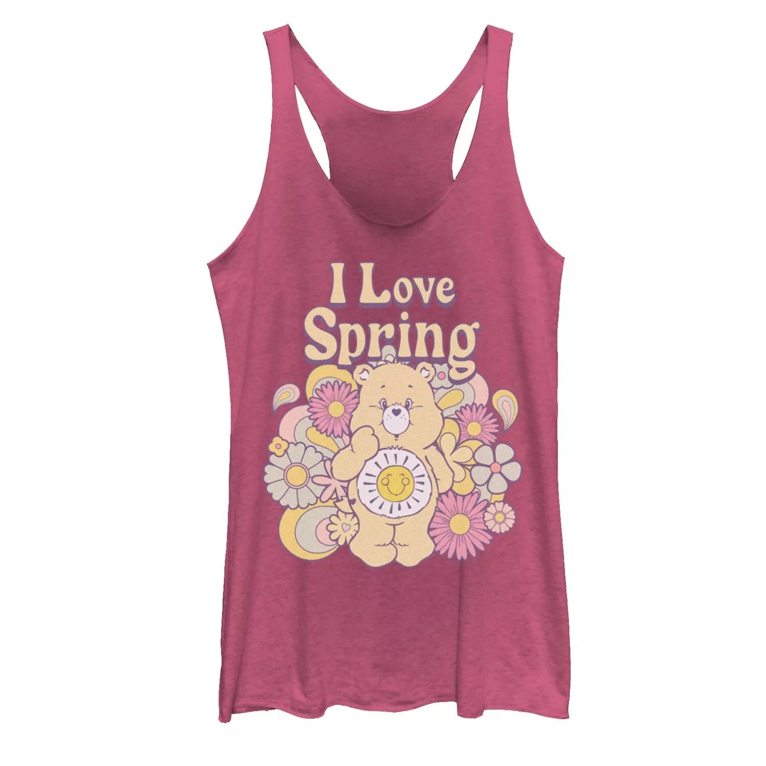 

Майка Care Bears Funshine Bear для юниоров Spring of Love с гоночной спиной Licensed Character