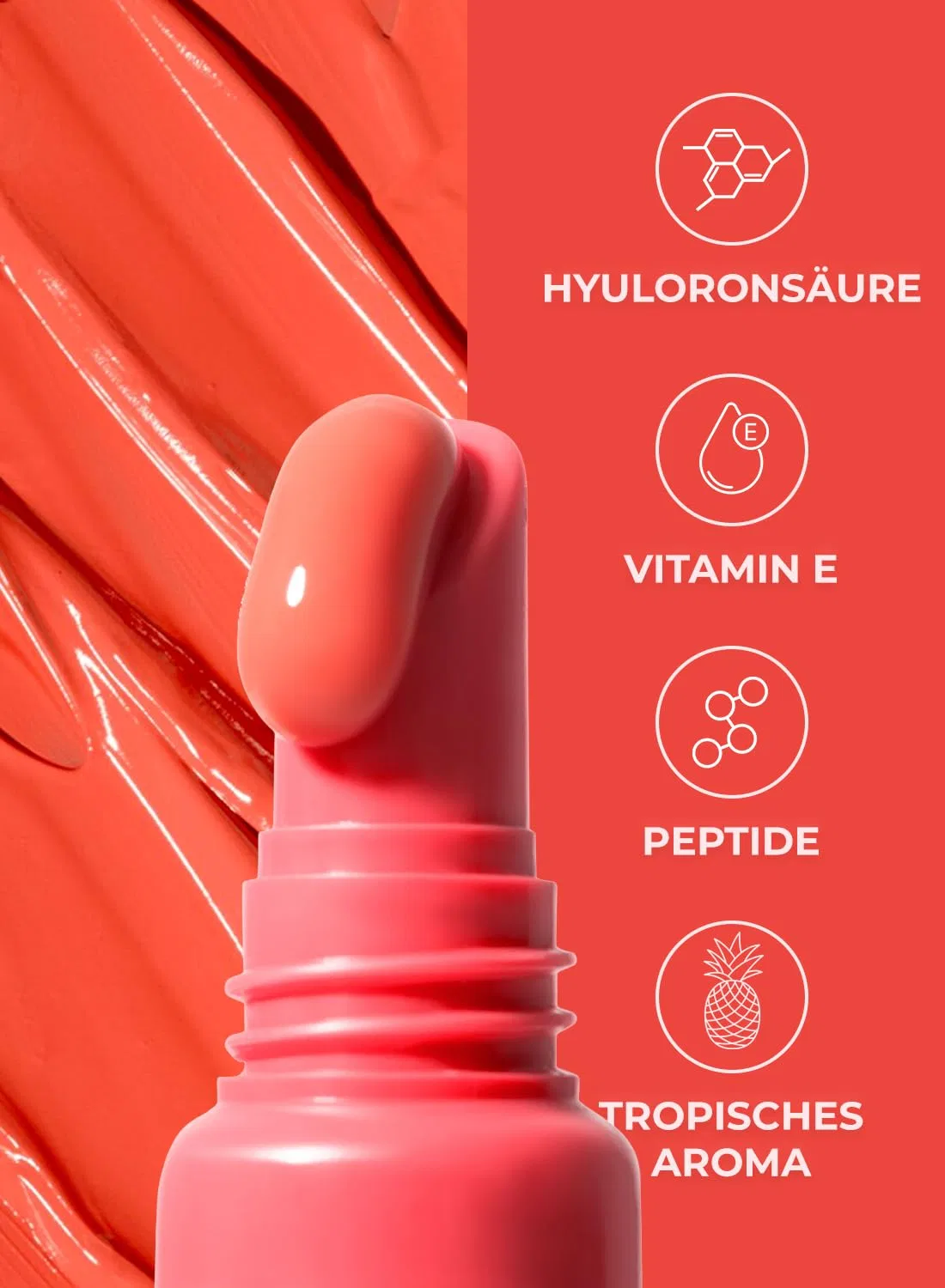 Увлажняющий бальзам для губ «Lip Lotion» от EVERYBODY LONDON ‎Everybody London, Coral Spray — фото 2