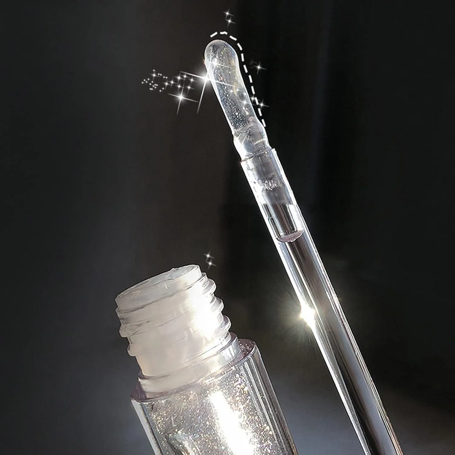 Липкий блеск для губ Watergloss Slipgloss QMQJIA многомерный блеск — фото 4