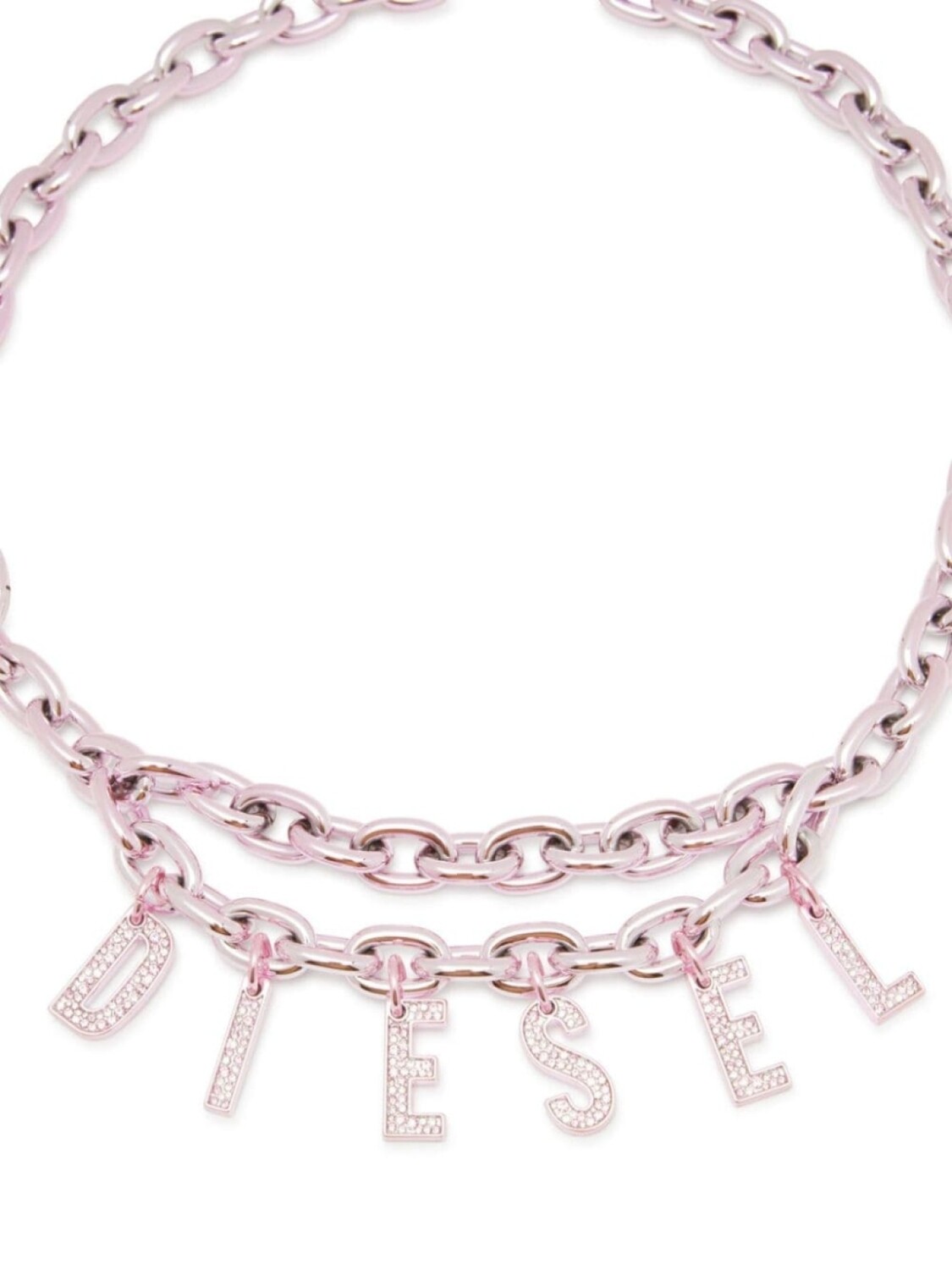 

Diesel цепочный ремень B-Charm Chain, розовый