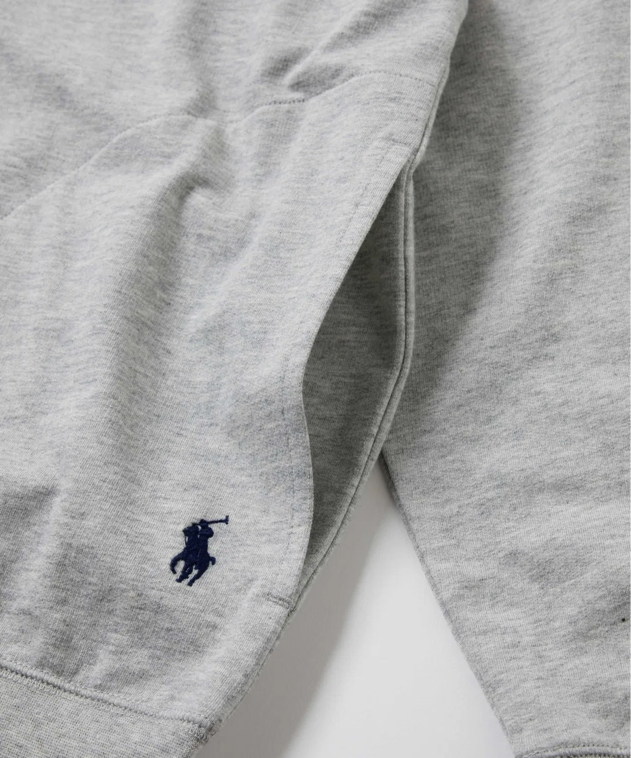 Джемпер на молнии Polo Ralph Lauren, органический хлопок, темно-синий — фото 4