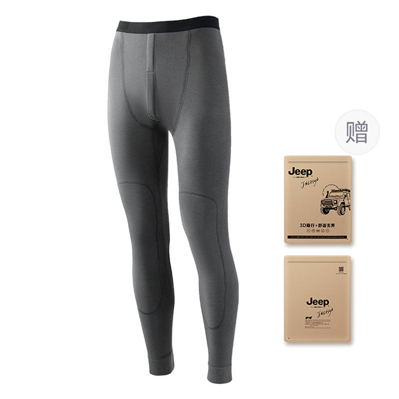 

Мужские термобрюки Jeep, cloud светло-серый[wool knee pads, thickened and fleece-lined]