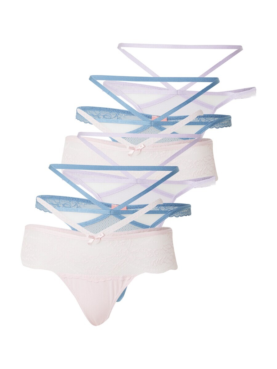 

Стринги Hunkemöller Thong, цвет dusty blue/lilac/rose