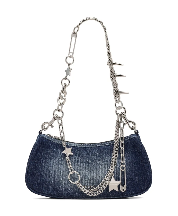 

Стеганая сумка из кольчуги Marc Jacobs, синий