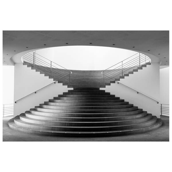 

Картина на холсте LegendArte Sanduhr-Treppe, серый