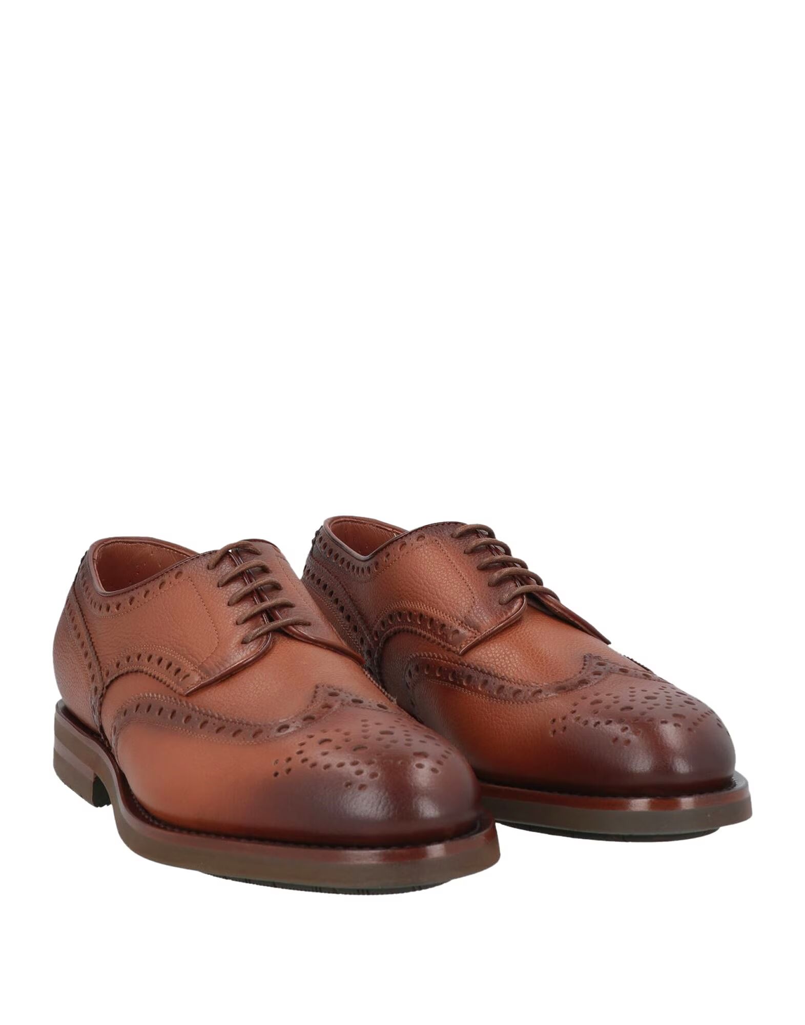 Туфли на шнуровке Santoni, желтовато-коричневый — фото 2