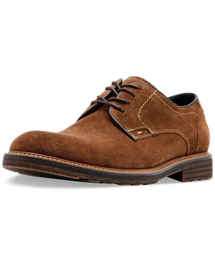 Мужские оксфорды Abello из замши и кожи Steve Madden, оранжевый — фото 4