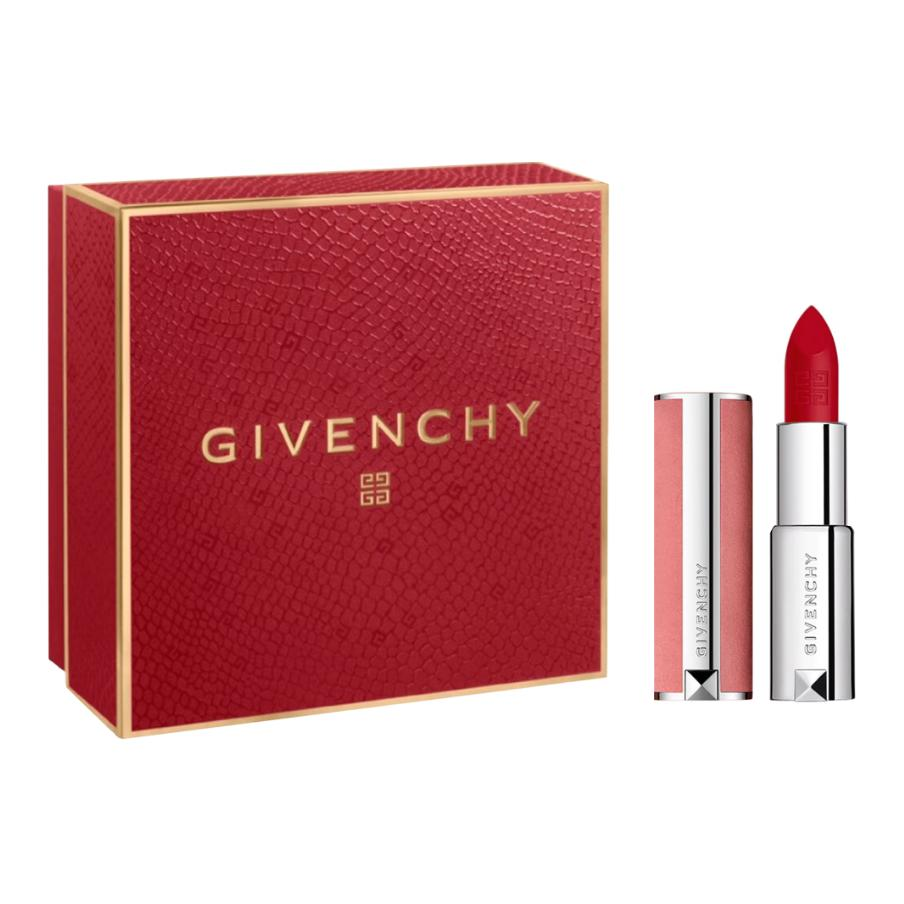 

Givenchy Новогодний лимитированный haute couture розовая бархатная помада матовый тон выравнивающий 3.4g