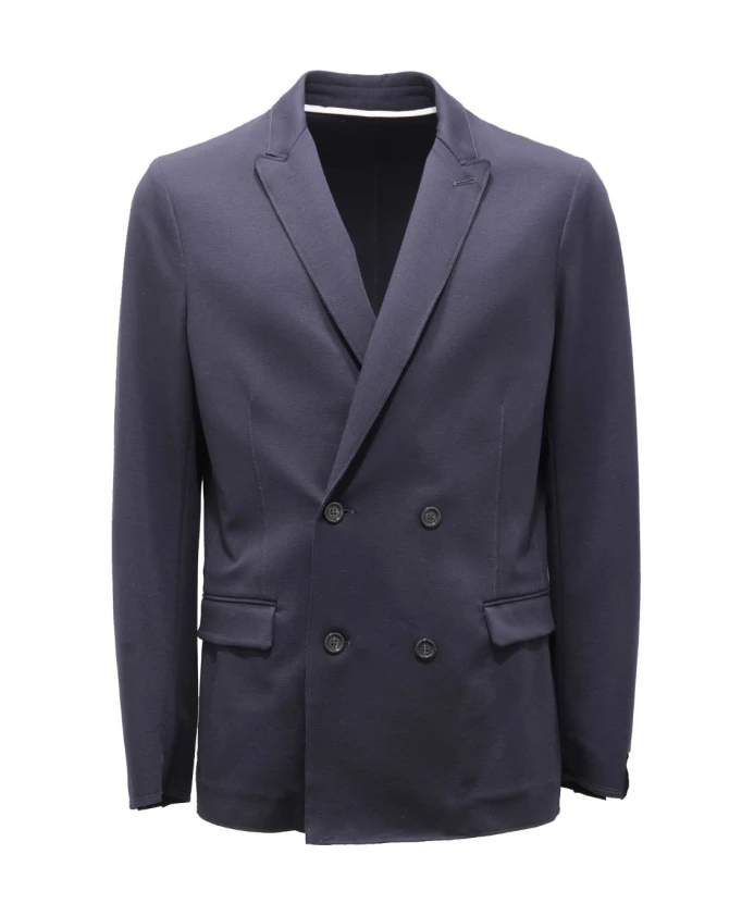 

Кардиган из вискозной смеси Paolo Pecora, синий