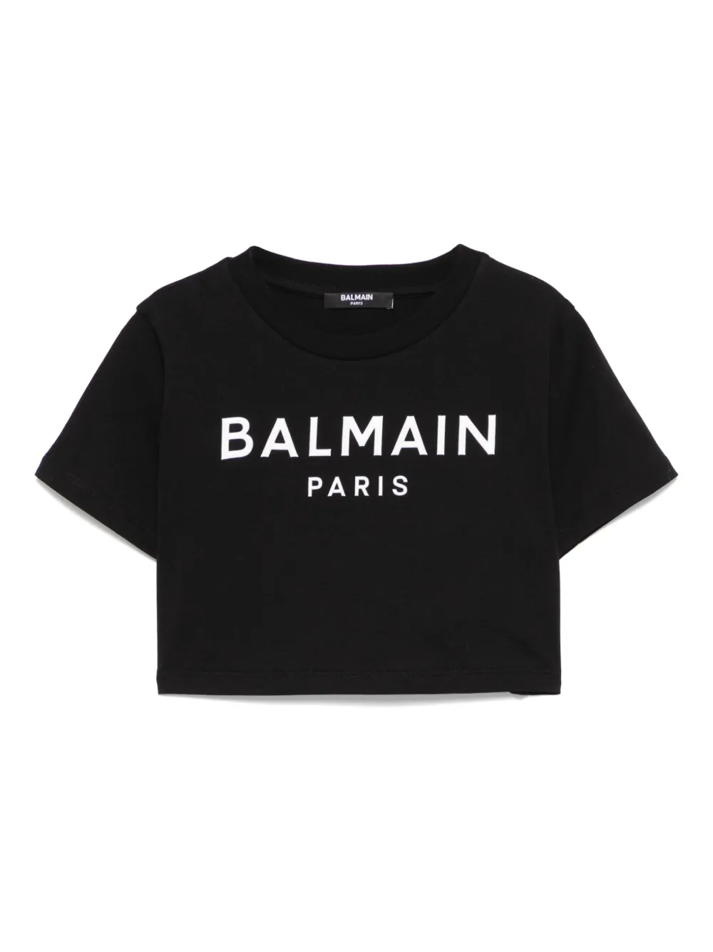 

Футболка с логотипом Balmain Kids, черный