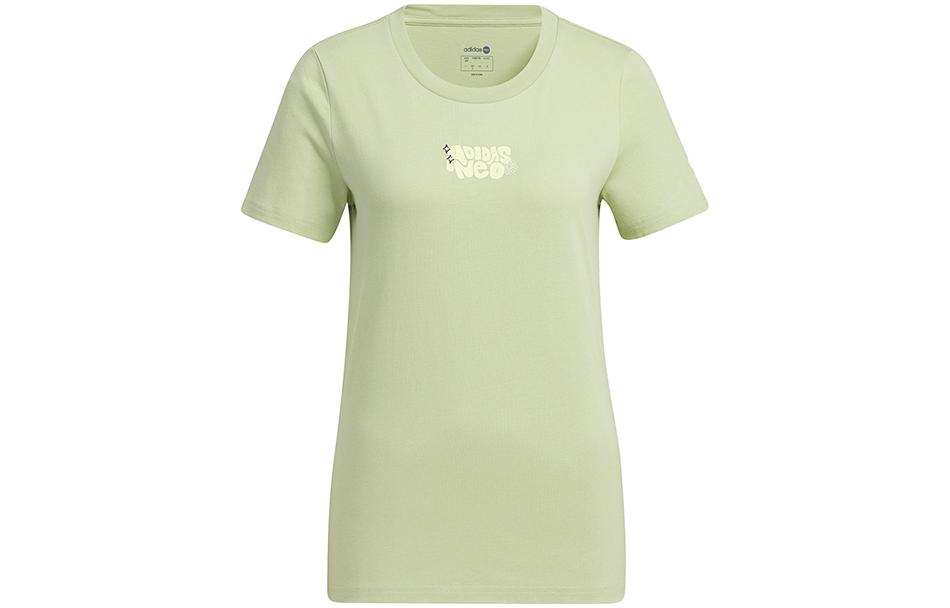 

Adidas Neo Футболка женская светло-зеленая, Зеленый, Adidas Neo Футболка женская светло-зеленая