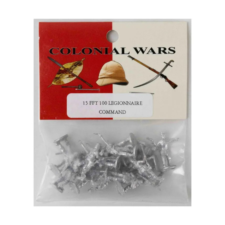 

Легионерское командование, Colonial Wars - French Foreign Legion - Legionnaires (15mm) (Blue Moon)