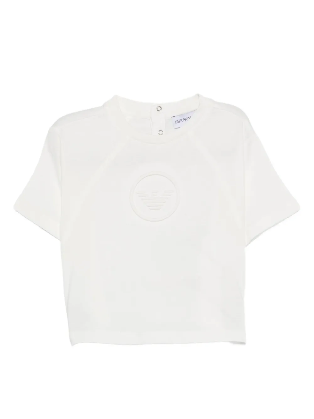 

Футболка с логотипом Emporio Armani Kids, белый
