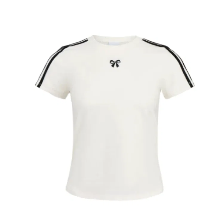Футболка с коротким рукавом Adidas Originals бело-черная