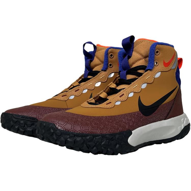 Nike Терраскаут высокие детские уличные кроссовки brown подростковые — фото 4
