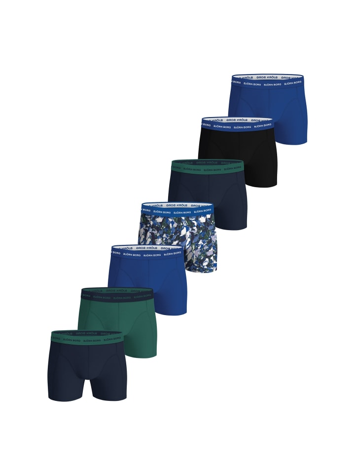 

Боксерские трусы Björn Borg, цвет schwarz/blau/grün