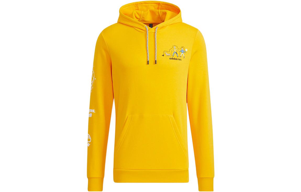 

Adidas Neo Толстовка мужская желтые