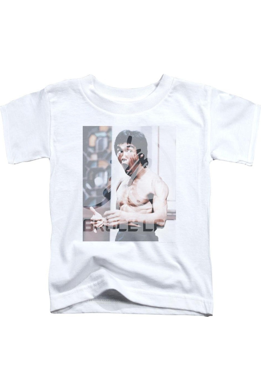 

Футболка с коротким рукавом для детей "Bruce Lee Revving Up" Gildan, белый